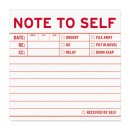 Note To Self Sticky Notes