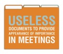Useless, Nothing, Nosy File Folders
