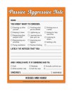 Passive-Aggressive Note