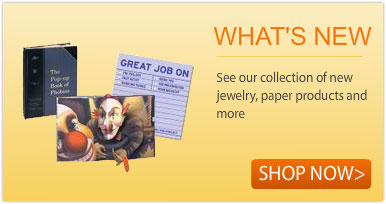 See our collection of new jewelry, paper products, and more